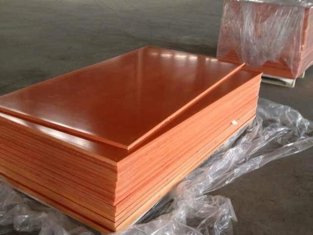 Orange Bakelite Sheet